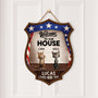 8657QUS2 3d printing effect custom wood signs 4th of july gifts for cat lovers 8657qslmd