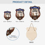 8657QUS3 3d printing effect custom wood signs 4th of july gifts for cat lovers 8657qslmd