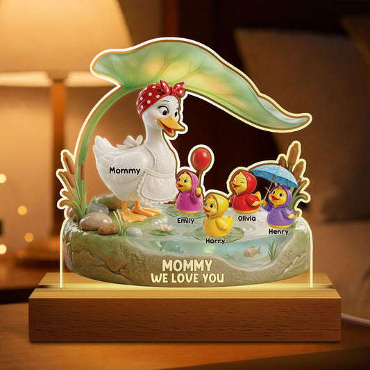 8675LUS1 3d printing effect duck night light custom gifts for momgrandma 8675lcyra