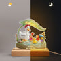 8675LUS6 3d printing effect duck night light custom gifts for momgrandma 8675lcyra