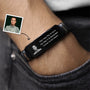 8695JUS2 personalized memory bracelet with picture military memorial gifts 8695jtv5b