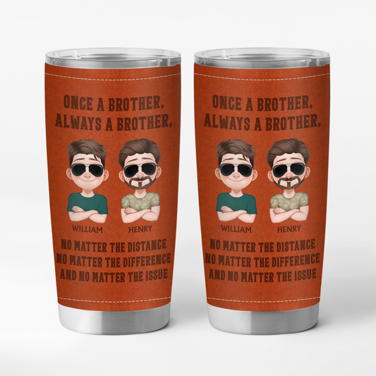 8709TUS1 3d printing effect custom 20oz tumbler gifts for brotherfriend 8709taysf