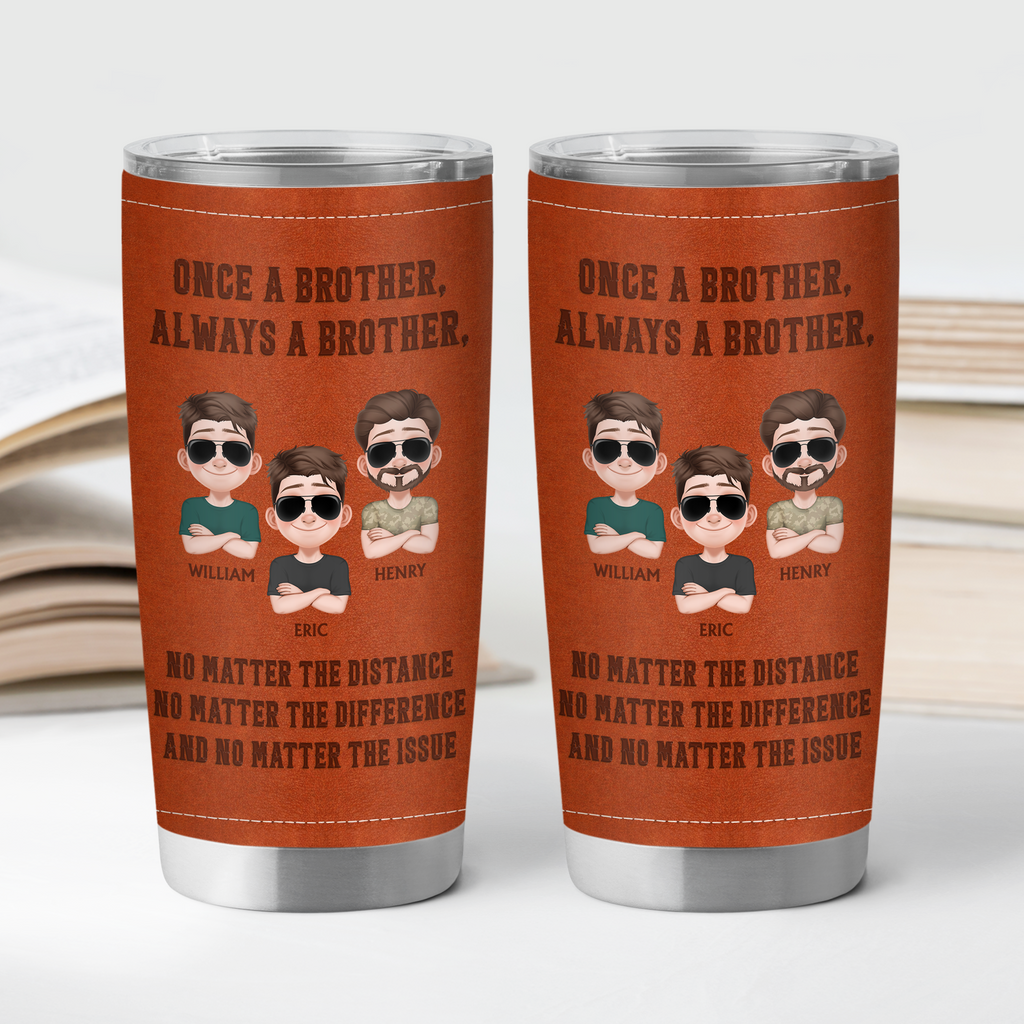 8709TUS2 3d printing effect custom 20oz tumbler gifts for brotherfriend 8709taysf
