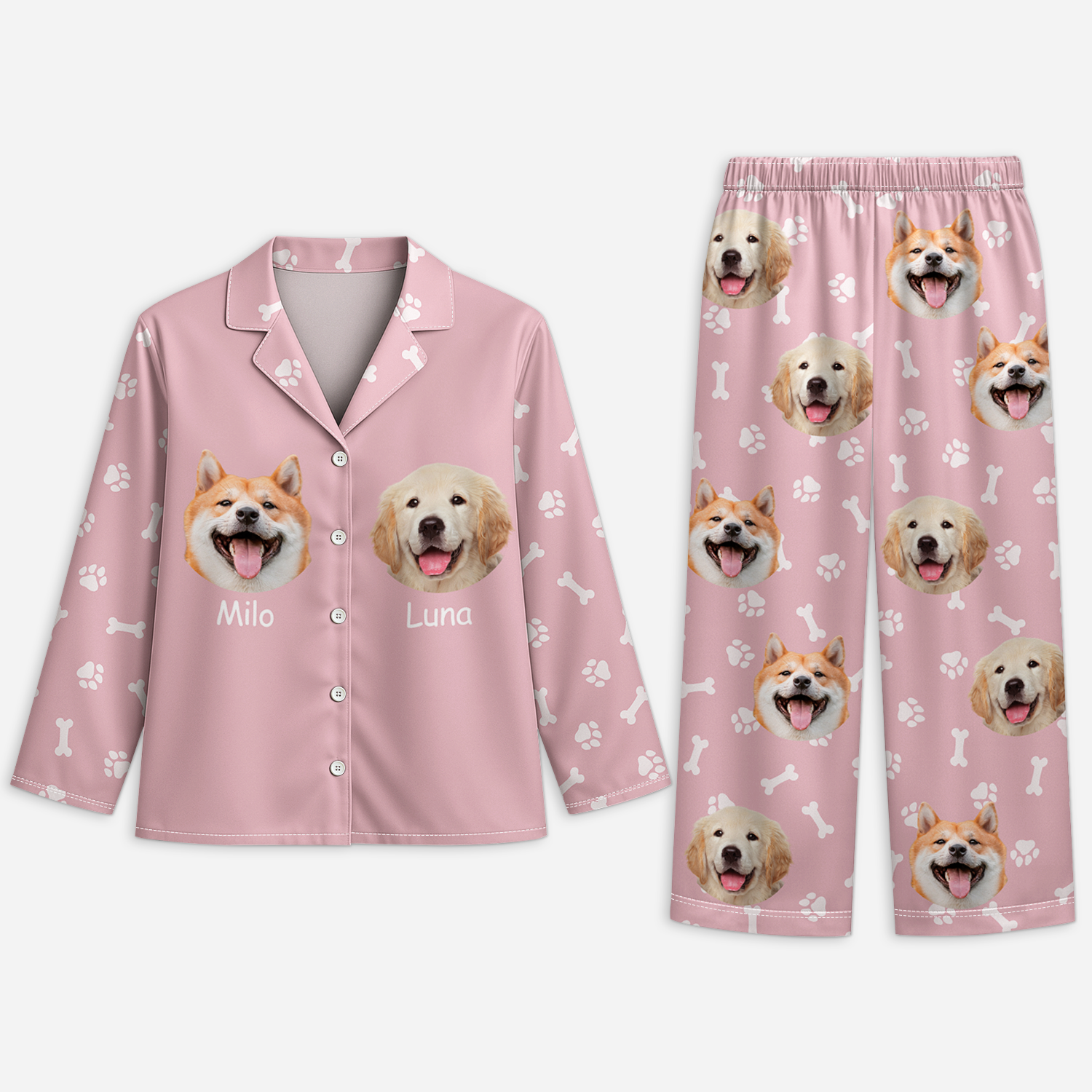 8714VUS1 pajamas with pictures of your dog _ personalized gifts for dog lovers 8714vakzc