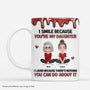 8740MUS1 3d printing effect personalized mug i smile because you are my daughterson 8740mtpla_b1be6d5a 4880 4422 952f 2fcd1d16e45a