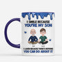 8740MUS2 3d printing effect personalized mug i smile because you are my daughterson 8740mtpla_4885d726 37a4 460d 9422 ef8db910ac85