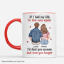 8757MUS1 personalized couple mugs if i had my life to live over again 8757m6cwg