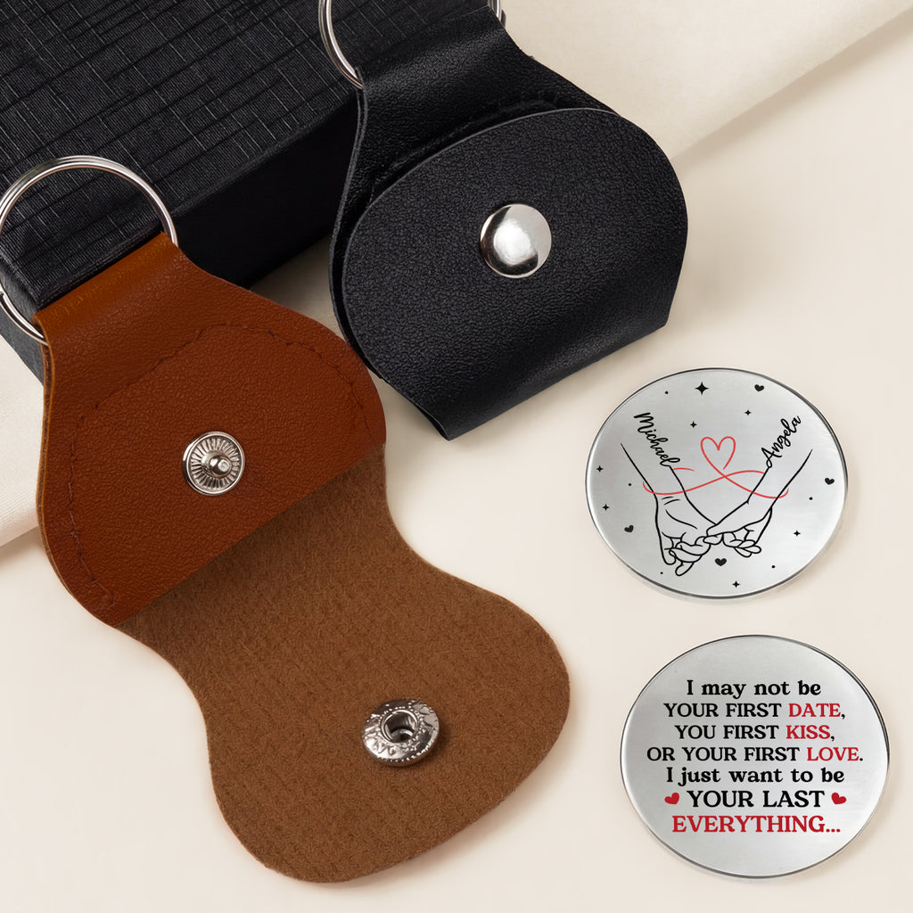8769AUS2 personalized pocket hug i just want to be your last everything_ couple gifts 8769ajcphg