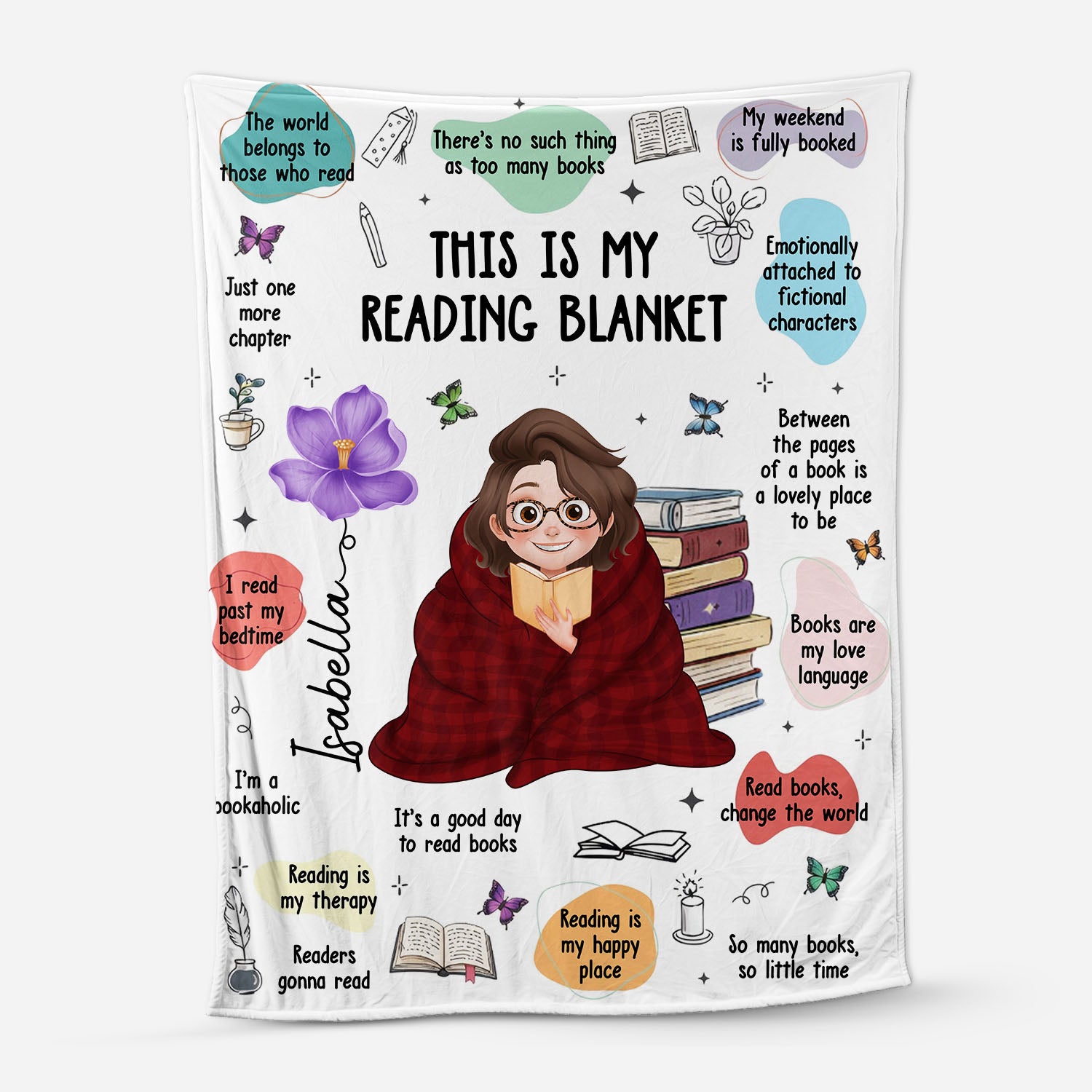 8771BUS1 this is my reading blanket_ personalized book lover gifts for her 8771bcfsa