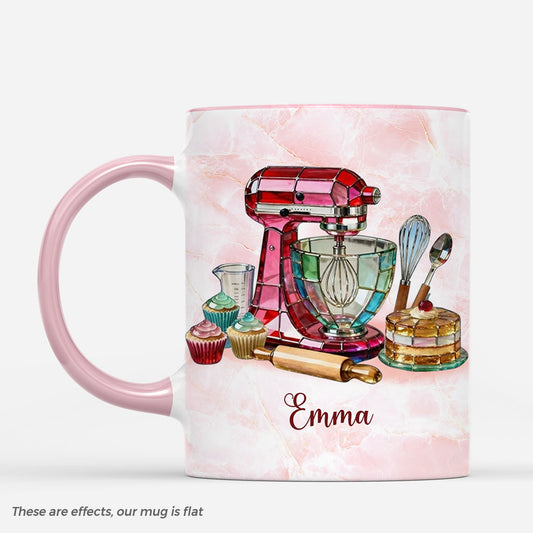 8786MUS1 baking coffee mugs_ with name personalized gifts for herhim 8786m8dra