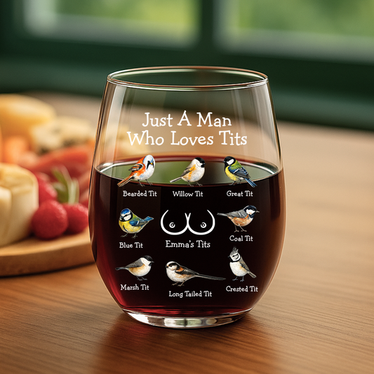 8798IUS2 nice tits bird wine glass_ funny personalized gifts for wifecouples 8798inhwg