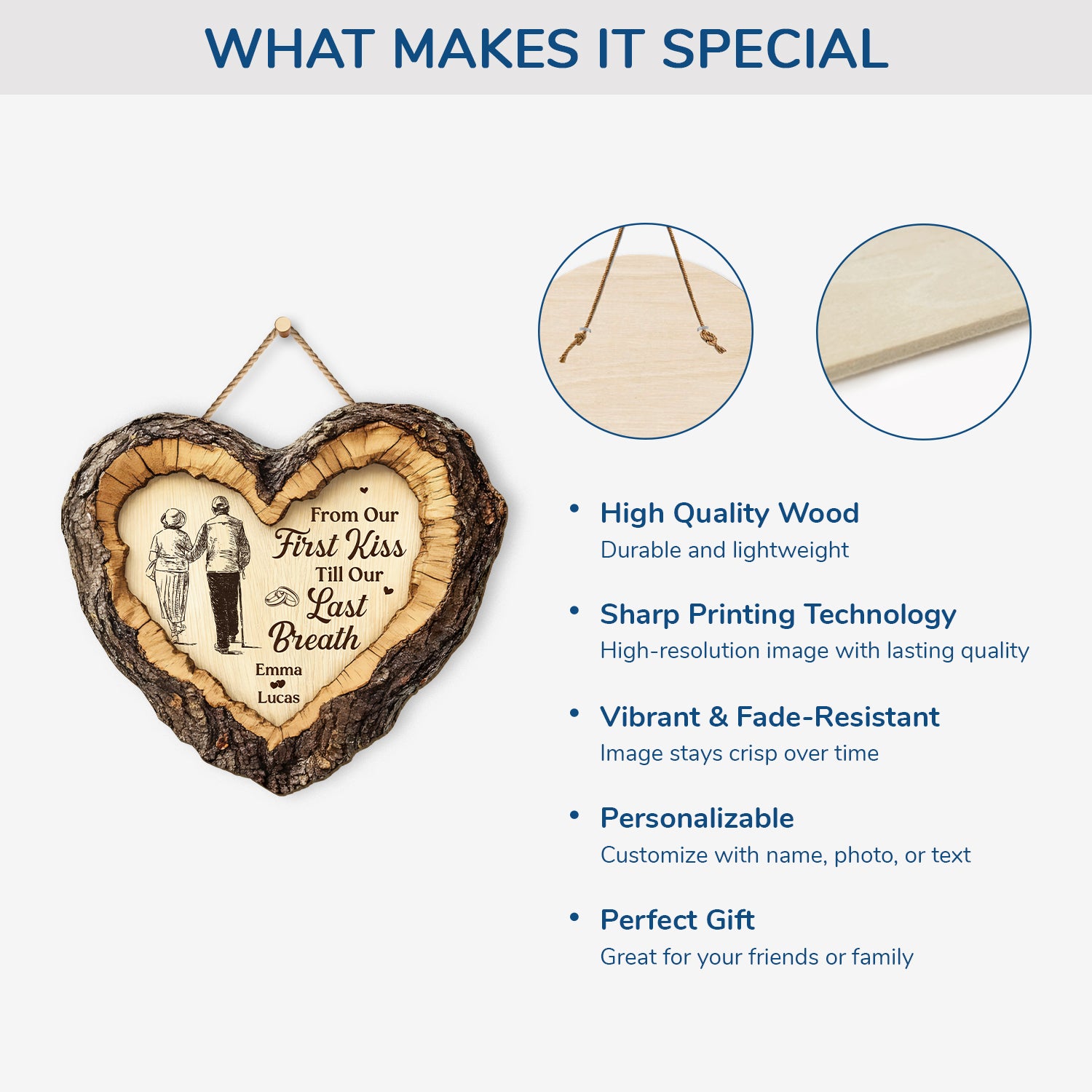 8802QUS4 3d printing effect custom photo wood sign_ personalized gift for couple 8802qnpag