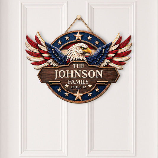 8813QUS2 wooden family name signs_ for america 250th anniversary personalized 4th of july gifts 8813qseli_6e2ad5bb e9e8 49ea af02 2b2a6fdc4945
