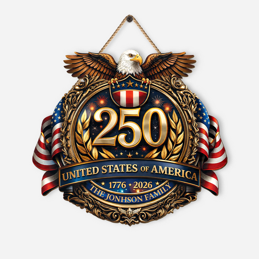 8832QUS1 custom wooden signs america 250 decorations gifts for 4th of july 8832qnfai