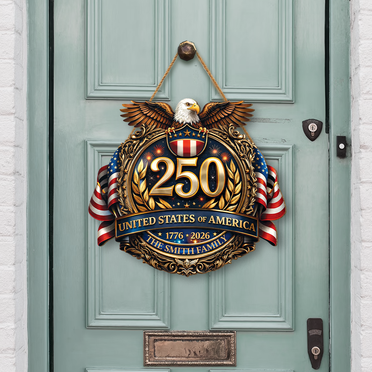 8832QUS2 custom wooden signs america 250 decorations gifts for 4th of july 8832qnfai
