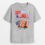 8835AUS2 red white and meow shirt_ personalized 4th of july gifts for cat lovers 8835ashzd