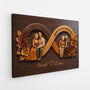 8840CUK2 3d printing effect personalised from our first kiss till our last breath_ canvas for couples 8840ctqwg