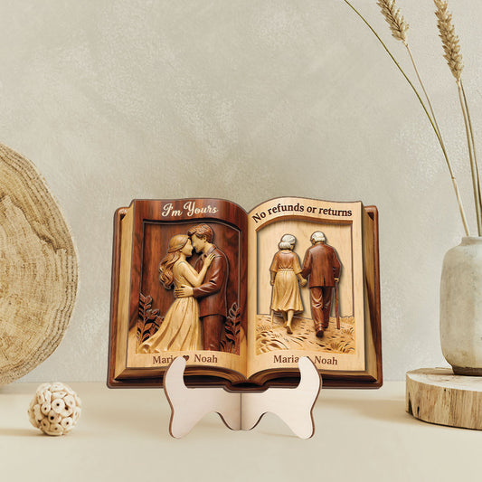 8845QUS2 3d printing effect personalized_ wooden plaques romantic gifts for couples 8845qtplg