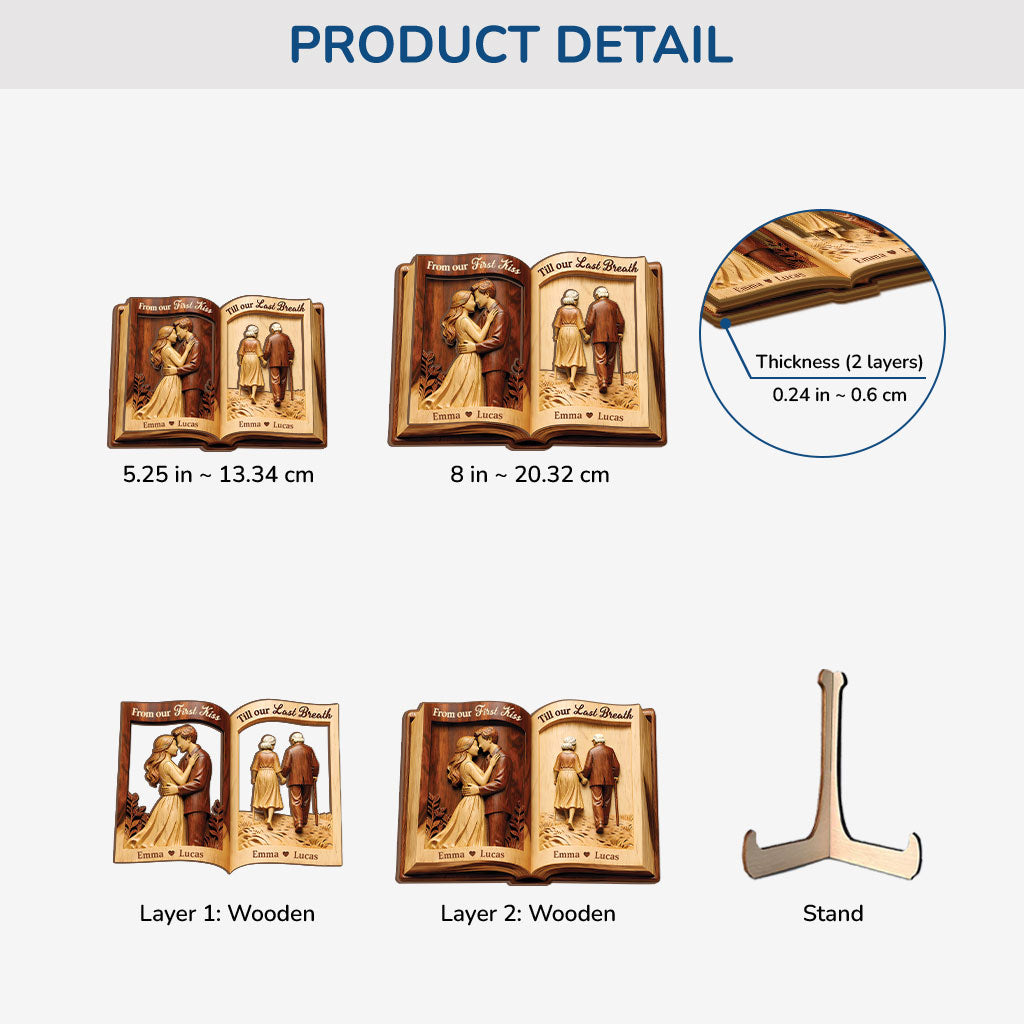 8845QUS3 3d printing effect personalized_ wooden plaques romantic gifts for couples 8845qtplg