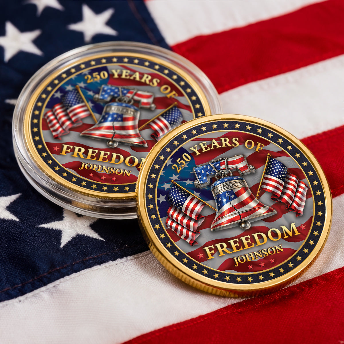 8847MUS2 250 years of freedom coin_ personalized 4th of july gifts_ 8847mj8dcb