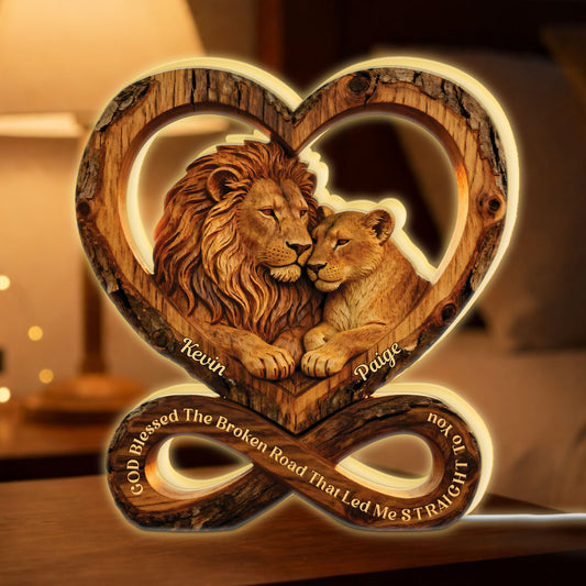 8861LUS1 lion couple light box personalized gifts for couples 8861l6vrg_2