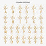 8878AUS4 bubble letter keychain_ with charms_ personalized gifts for himher 8878aj0p5a