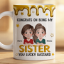 8889MUS2 congrats on being my brother mug personalized gifts for siblings_ 8889msfzb