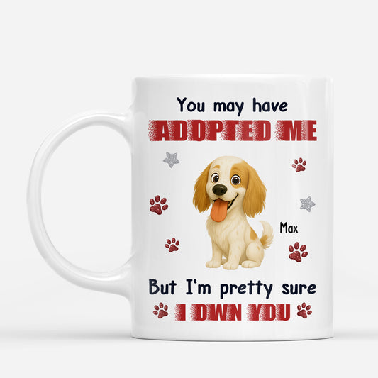 8895MUS1 im pretty sure i own you mug_ personalized gifts for dog owners 8895msdkc