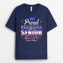 8933AUS2 proud mom of a senior_ shirt personalized graduation gifts for momdad 8933aayla