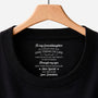 8961AUS1 custom inner neck print t shirt gifts for daughterson never forget how loved you are 8961aatcsa