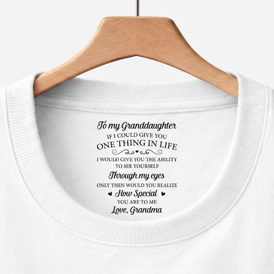 8961AUS1 custom inside neck print t shirt gifts for daughterson never forget how loved you are 8961aatcsa