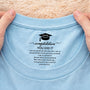 8964AUS1 you did it inside neck print t shirt personalized graduation gifts 8964aaavls_2