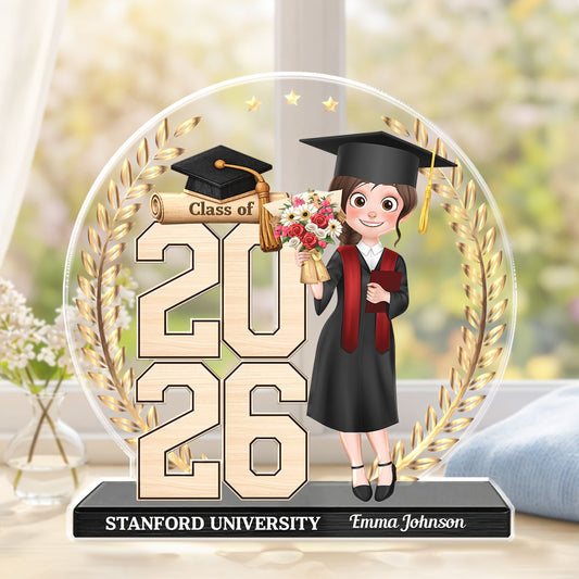 9000AUS1 custom shaped acrylic plaque personalized gifts for graduation 9000aradas