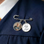 9006AUS2 graduation lapel pins with photo_ personalized graduation gifts 9006ajapas