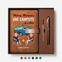 9011MUS1 making memories one campsite at a time notebook set custom gifts for camping couples 9011mo3vcg_2