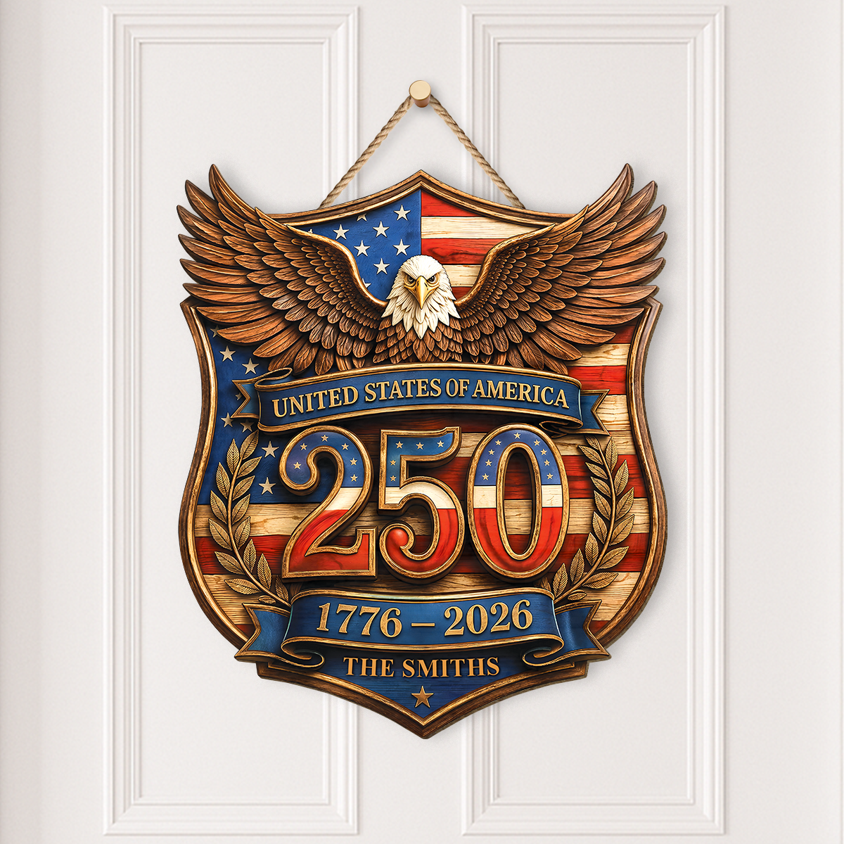 9013QUS2 america 250 woodsign personalized 4th of july gifts for family 9013qnqri_2