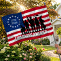 9015AUS2 250 years of freedom house flag america 250 flag personalized 4th of july gifts for family 9015asnpmi