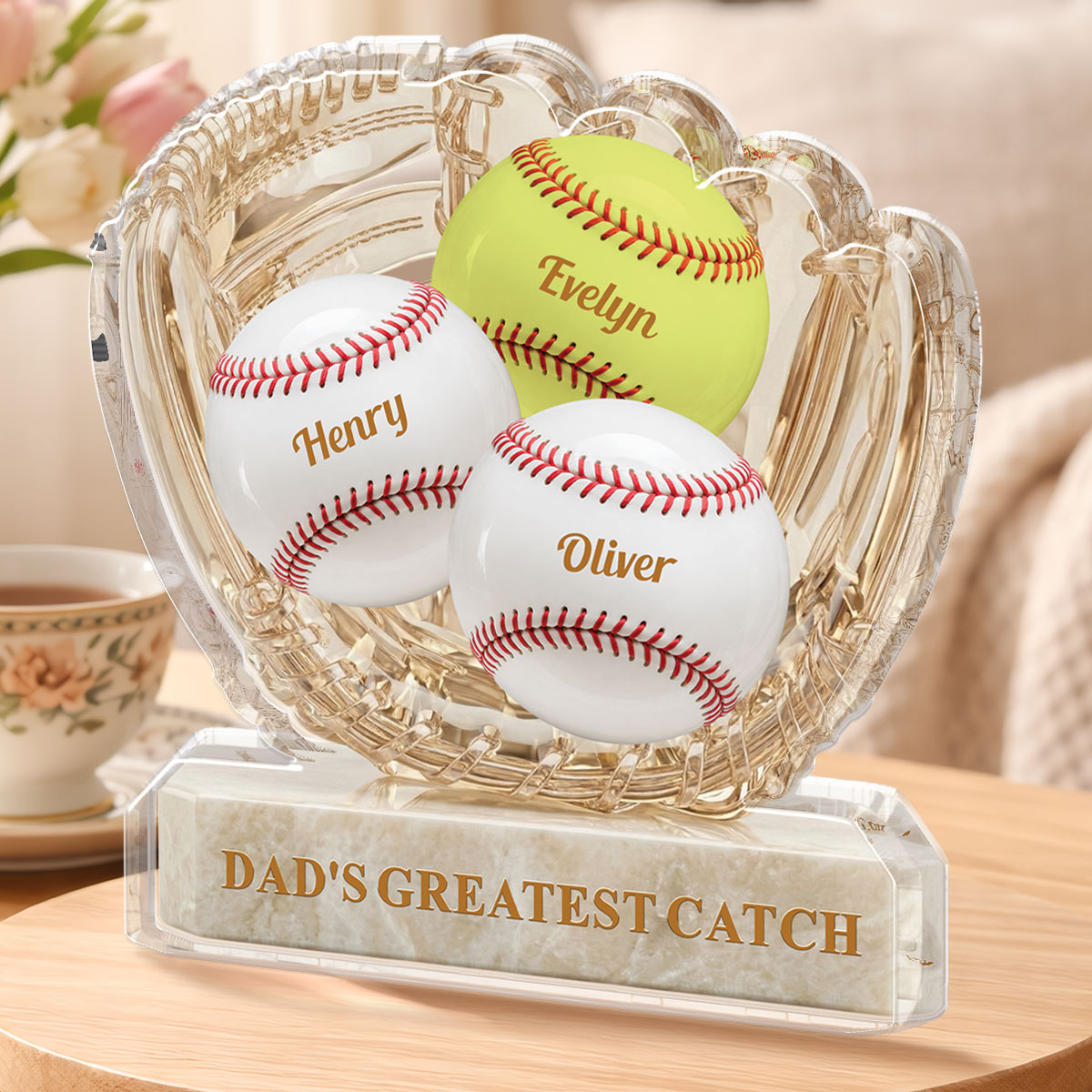 9041AUS1 3d printing effect baseball family acrylic plaque custom gifts for momdad 9041ar8vaa_2