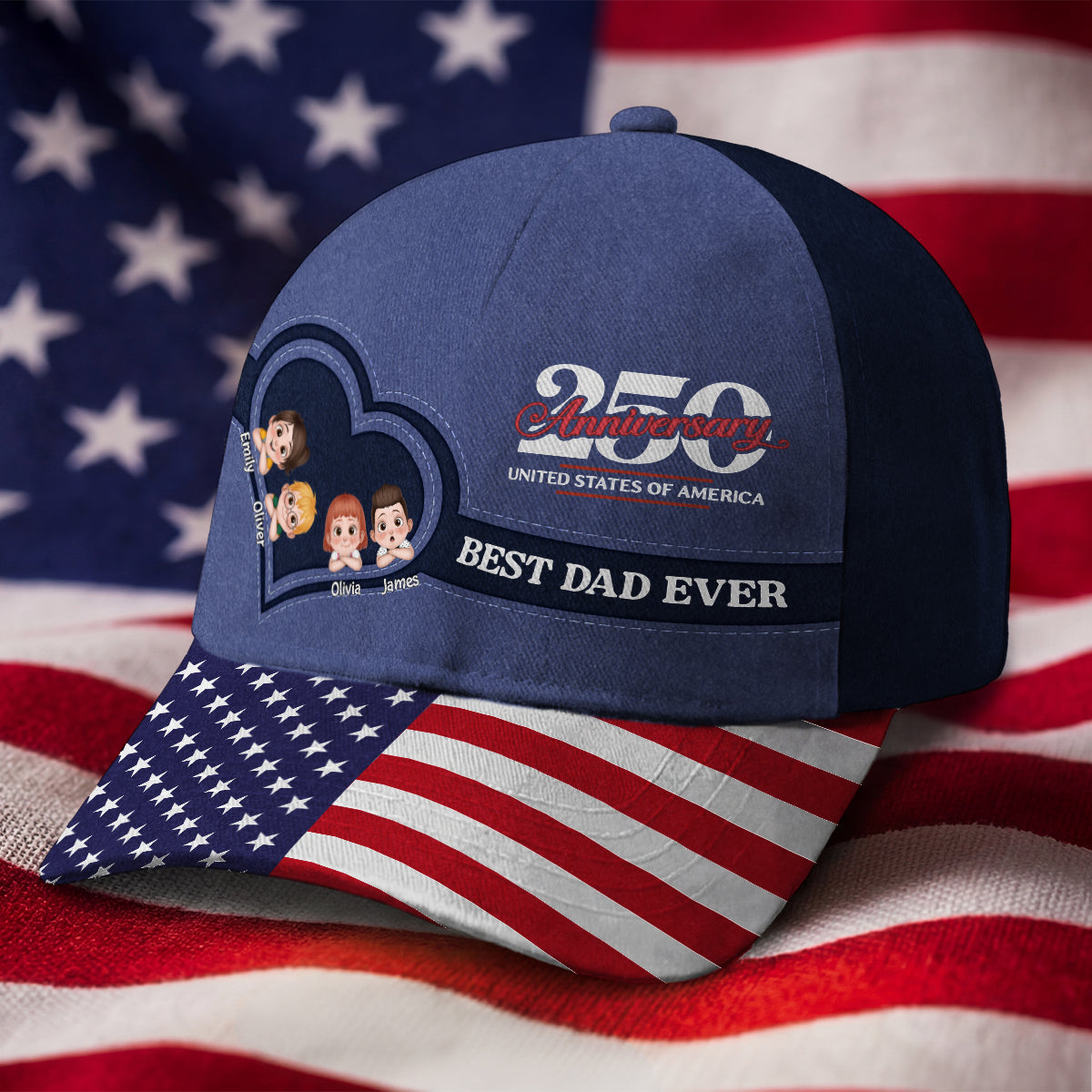 9042JUS4 america 250 anniversary cap personalized 4th of july gifts for dadgrandpa 9042jnpnb_df4c24c9 188d 452c bb87 4e4d9683b498