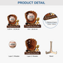 9048QUS3 3d printing effect i caught the best mom wooden plaque custom gifts for parents 9048qcvma