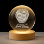 9049LUS1 we caught the best mom baseball crystal ball lamp custom gifts for momdad 9049lcfhb