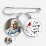 9063AUS1 memorial photo lapel pin _ custom graduation gifts for loss of momdad 9063aj6dma