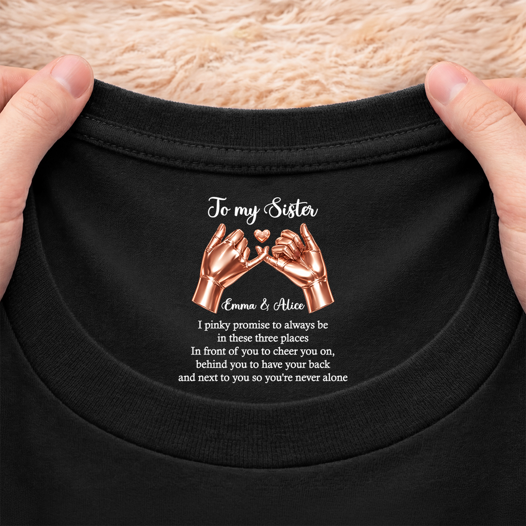 9067AUS2 custom inner neck print t shirt gifts for daughterfriends 9067aa6epa