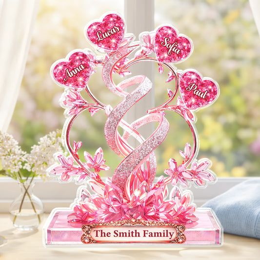 9081AUS1 3d printing effect custom shaped acrylic plaque gifts for a family 9081ar8pci