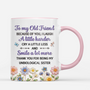 9089MUS3 3d printing effect to my old friend mug personalized gifts for friends 9089m8etf