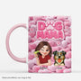 9096MUS1 3d printing effect dog mama mug personalized dog gifts for dog lovers 9096madwc