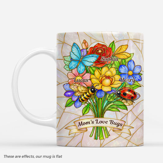 9105MUS1 3d printing effect grandma love bugs mug custom gardening gifts for momgrandma 9105mcqla