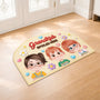 9110AUS2 3d printing effect grandkids spoiled here custom shaped doormat gifts for grandmagrandpa 9110adtyna