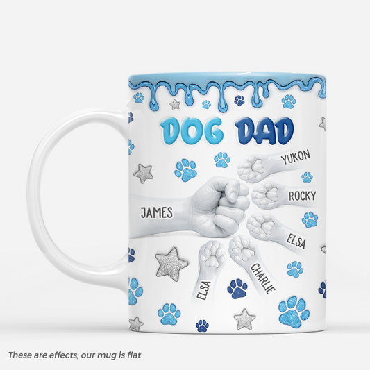 9130MUS1 3d printing effect dog mom mug customized dog gifts for owners 9130m6hnc