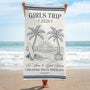 9140BUS2 girls trip beach towel personalized summer gifts for friends 9140bscoi